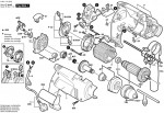 Bosch 0 601 131 641 GSB 13 RE Percussion Drill 110 V / GB Spare Parts GSB13RE
